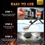 SIMPLETASTE Bristle-Free Grill Brush and Scraper