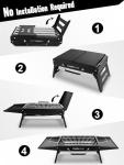 Charmline 14x9 Inch Foldable Charcoal Grill