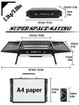 Charmline 14x9 Inch Foldable Charcoal Grill