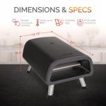 Newair 12" Electric Outdoor Pizza Oven