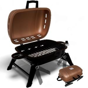 GasOne Portable Tabletop Propane Grill – Large Cooking Surface