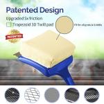 19" Bristle-Free Grill Brush with Replaceable Head