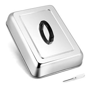 HaSteeL Stainless Steel Basting Cover for Grills