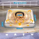 HaSteeL Stainless Steel Basting Cover for Grills