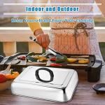 HaSteeL Stainless Steel Basting Cover for Grills
