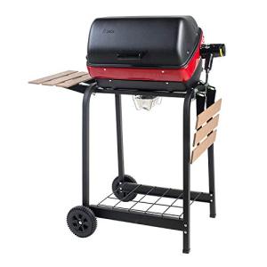 Meco Americana Electric Cart Grill with Folding Tables