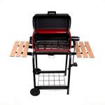 Meco Americana Electric Cart Grill with Folding Tables