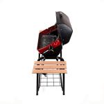 Meco Americana Electric Cart Grill with Folding Tables