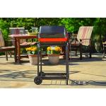 Meco Americana Electric Cart Grill with Folding Tables