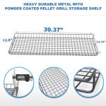 Pellet Grill Storage Shelf for Traeger Pro 34