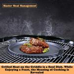Hisencn 12" Griddle for Weber 22.5" Grills