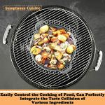 Hisencn 12" Griddle for Weber 22.5" Grills