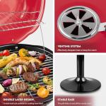 Techwood 1600W Electric BBQ Grill with Stand