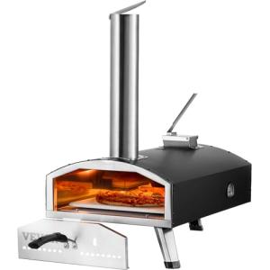VEVOR 12 Inch Wood Fired Outdoor Pizza Oven
