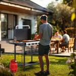 ROVSUN 4 Burner Portable Propane Griddle Grill