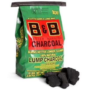 Hickory Hardwood Lump Charcoal for Grilling