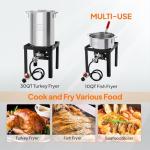 ROVSUN Turkey & Fish Fryer Kit with Burner