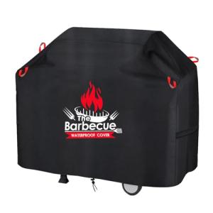 Waterproof BBQ Grill Cover, 68"-75" Adjustable Fit