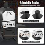 Giantex Wood Fired Outdoor Pizza Oven with Accessories
