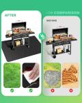 Large Double-Sided BBQ Grill Mat - Waterproof & Fireproof