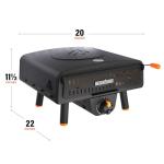 Blackstone 2379 Matte Black Tabletop Pizza Oven