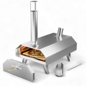GasOne Portable Wood Pellet Pizza Oven for Outdoors