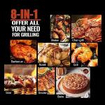 Z Grills 2024 Portable 8-in-1 Wood Pellet Grill