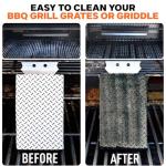 Q-Swiper Grill Cleaner Set: Brush and Wipes