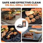 Q-Swiper Grill Cleaner Set: Brush and Wipes