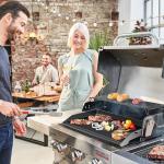 Cast Iron Griddle for Gas Grill and Stovetop