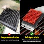 XUDAKAIXIN Dual Grip BBQ Grill Brush and Scraper