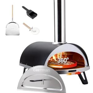 Cartman Portable 12" Wood Fired Pizza Oven Set