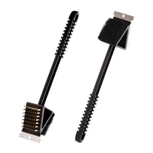 2 Pack 3-in-1 Outdoor Grill Cleaning Brushes
