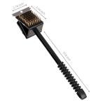 2 Pack 3-in-1 Outdoor Grill Cleaning Brushes