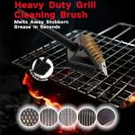 2 Pack 3-in-1 Outdoor Grill Cleaning Brushes
