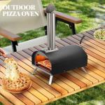 Decofy Portable 12" Wood Fired Pizza Oven