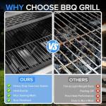 3-Burner Stainless Steel Propane BBQ Grill
