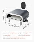 VEVOR Portable Propane Outdoor Pizza Oven