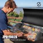 Z GRILLS PID Control Pellet Smoker Grill 700 sq in