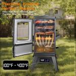 40" Electric Vertical Smoker with Cover and Probe