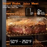 40" Electric Vertical Smoker with Cover and Probe
