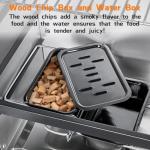 40" Electric Vertical Smoker with Cover and Probe