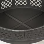 CobraCo Diamond Mesh Fire Pit with Cover