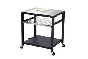 NUUK 24" x 30" Mobile Outdoor Pizza Prep Table