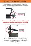 NUUK 24" x 30" Mobile Outdoor Pizza Prep Table