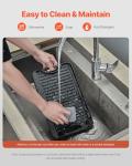VEVOR 14x8.5 inch Cast Iron Griddle Pan