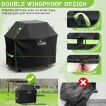48 Inch Waterproof Gas Grill Cover with Vent