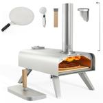 YITAHOME 12" Wood Fired Pizza Oven for Outdoors