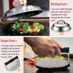 38PC Flat Top Grill Accessories Set for BBQs