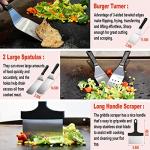 38PC Flat Top Grill Accessories Set for BBQs